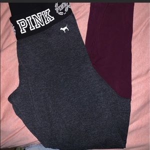Pink leggings